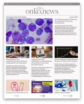 Titelseite onko.news digital 2-2024