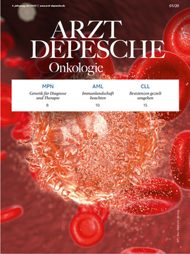 Titelseite Arzt-Depesche 1/2020 Onkologie