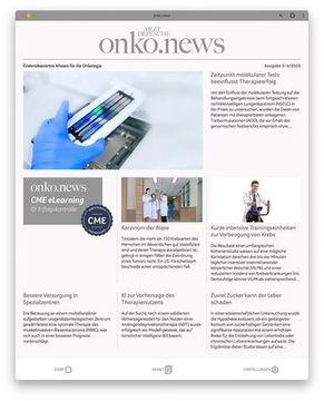 Titelseite onko.news digital 3-4.2023