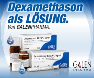 Werbung für Dexamethason