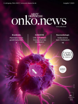 Titelseite Onko.News 1/2023
